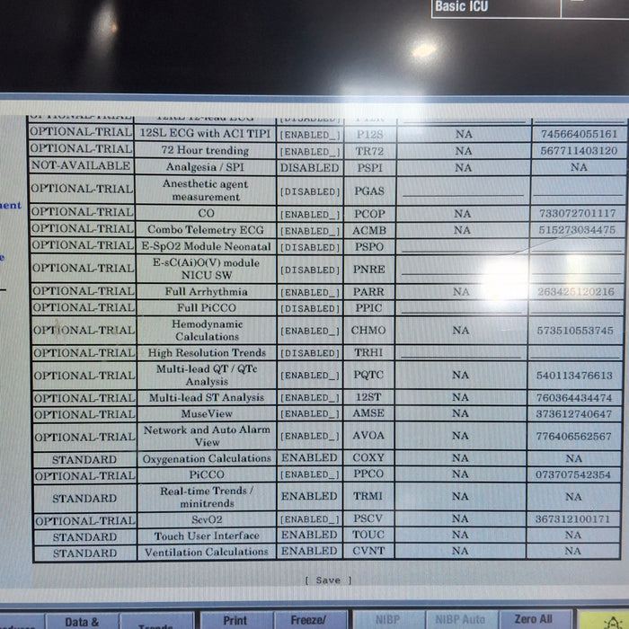 GE Healthcare Carescape B650 Critical Care Patient Monitor