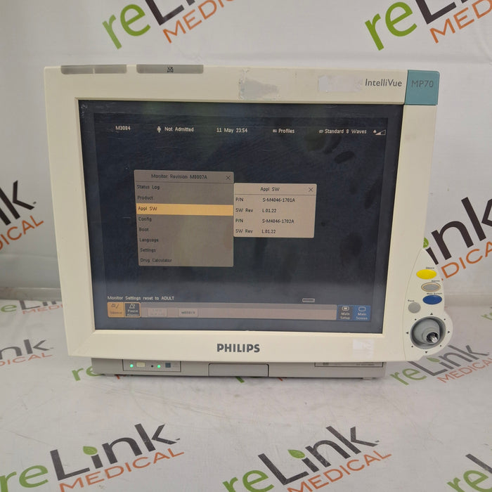 Philips IntelliVue MP70 Patient Monitor