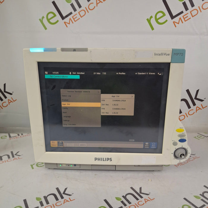 Philips IntelliVue MP70 Patient Monitor