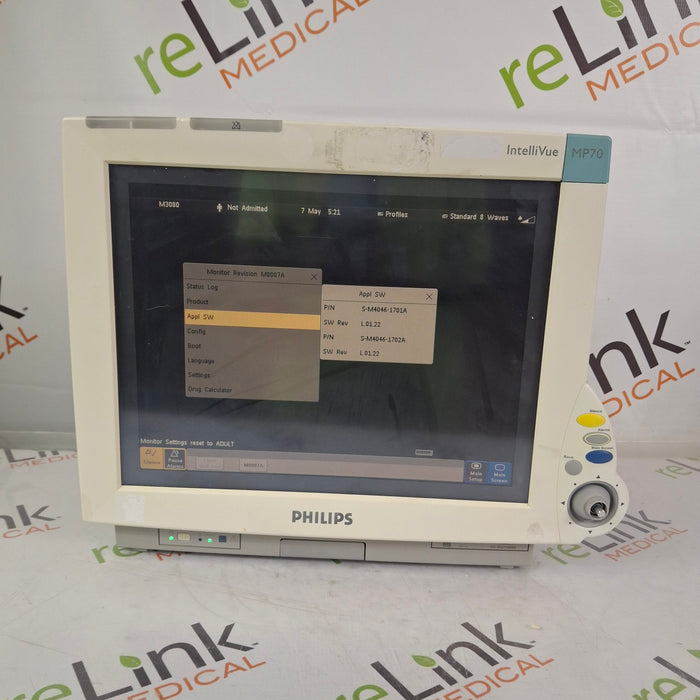 Philips IntelliVue MP70 Patient Monitor