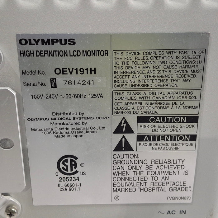 Olympus OEV191H Medical Display
