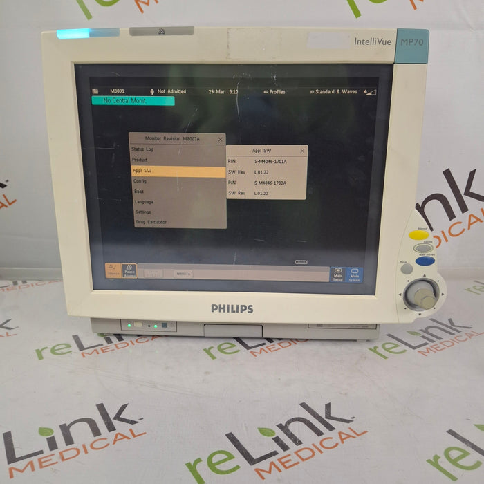 Philips IntelliVue MP70 Patient Monitor