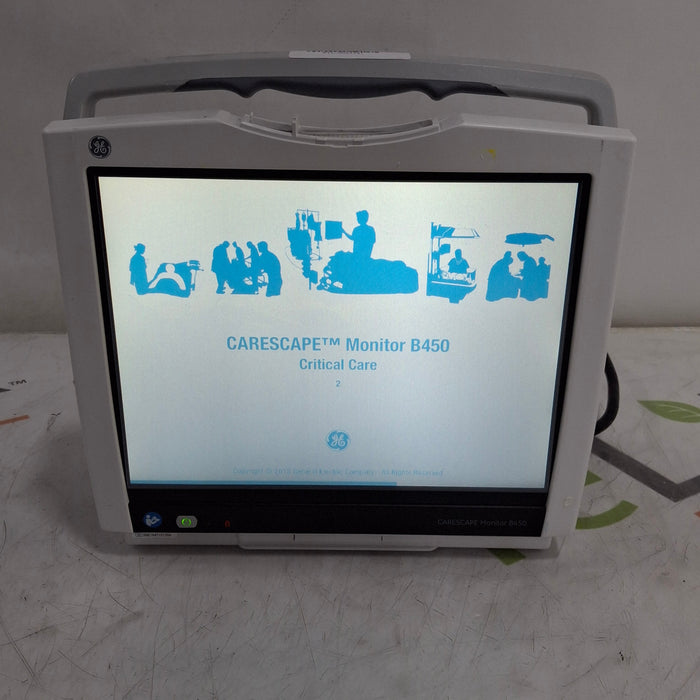 GE Healthcare Carescape B450 Critical Care Patient Monitor