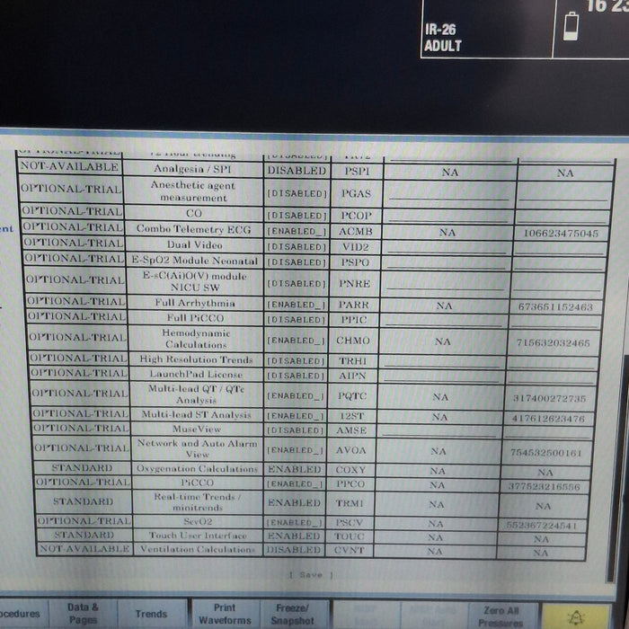 GE Healthcare Carescape B450 Critical Care Patient Monitor