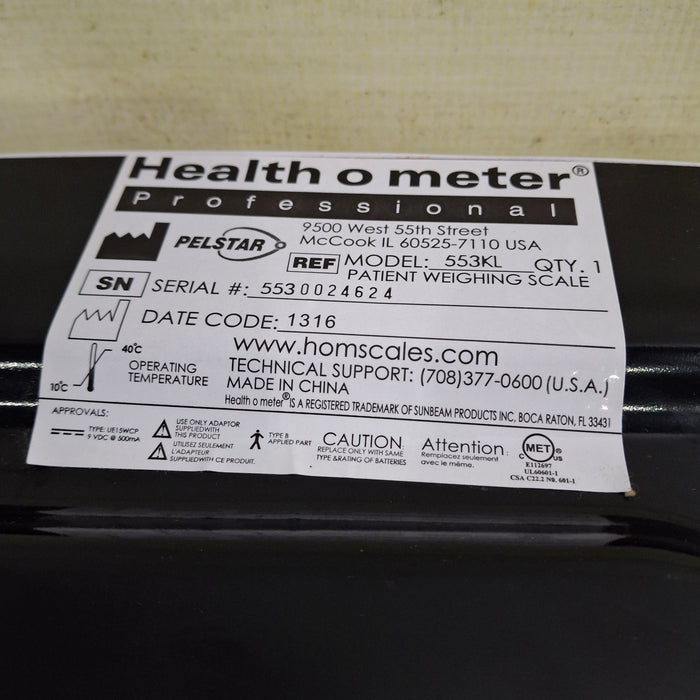 Health O Meter 553KL Pediatric Scale