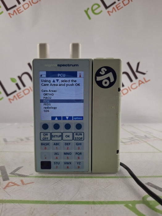 Baxter Sigma Spectrum 6.05.14 with A/B/G/N Battery Infusion Pump