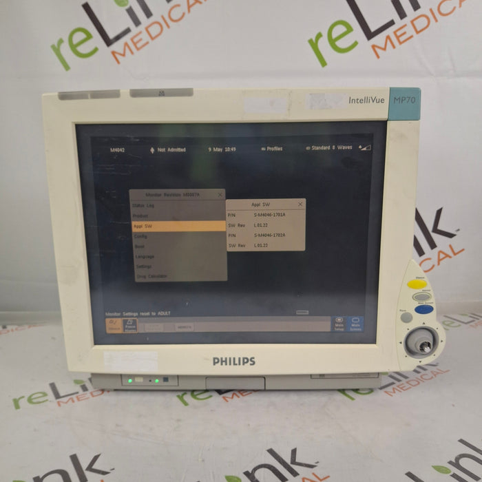 Philips IntelliVue MP70 Patient Monitor