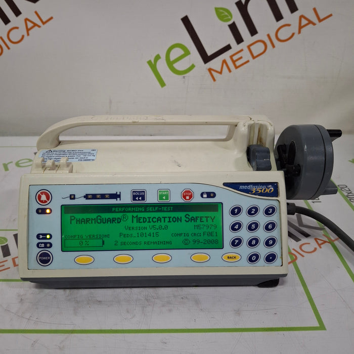 Smiths Medical Medfusion 3500 Version 5 Syringe Infusion Pump