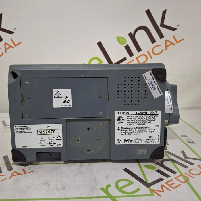 Smiths Medical Medfusion 3500 Version 5 Syringe Infusion Pump