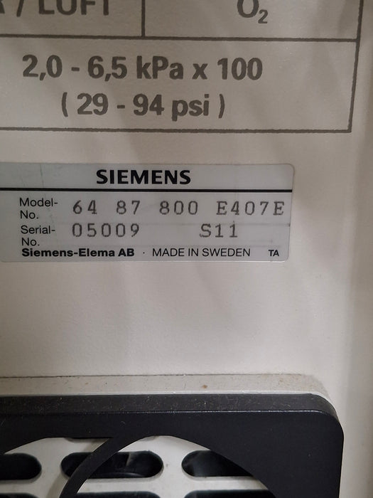 Maquet Servo-I Ventilator