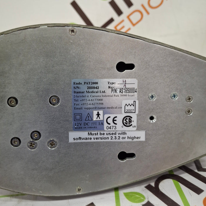 Itamar Medical Inc Endo_PAT2000 Noninvasive Diagnostic System