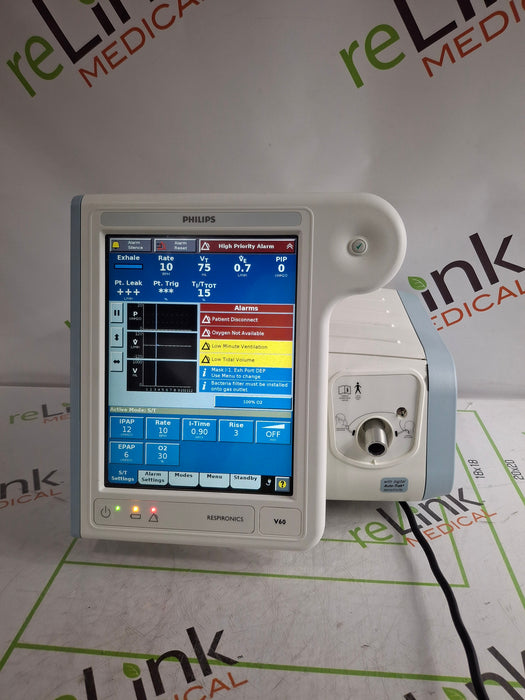Respironics V60 BiPAP Ventilator Monitor