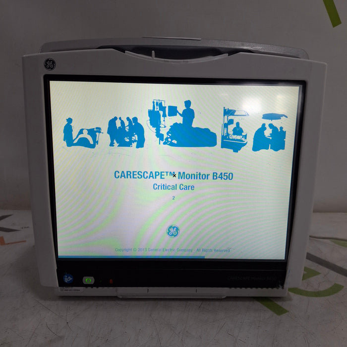 GE Healthcare Carescape B450 Critical Care Patient Monitor
