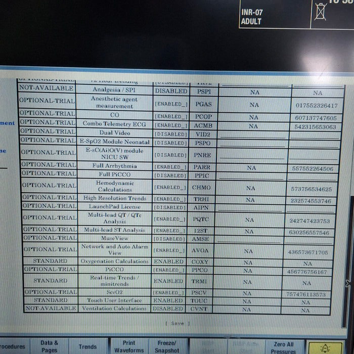 GE Healthcare Carescape B450 Critical Care Patient Monitor