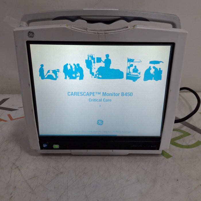 GE Healthcare Carescape B450 Critical Care Patient Monitor