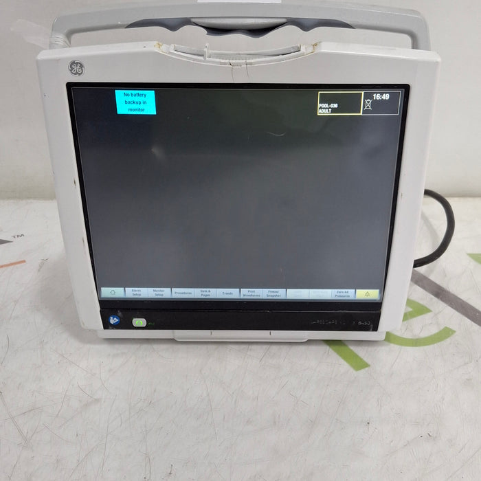 GE Healthcare Carescape B450 Critical Care Patient Monitor