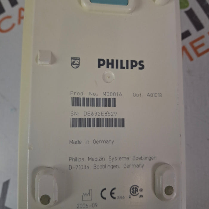 Philips M3001A-A01C18 Fast SpO2, NIBP, 12 lead ECG, Temp, IBP MMS Module