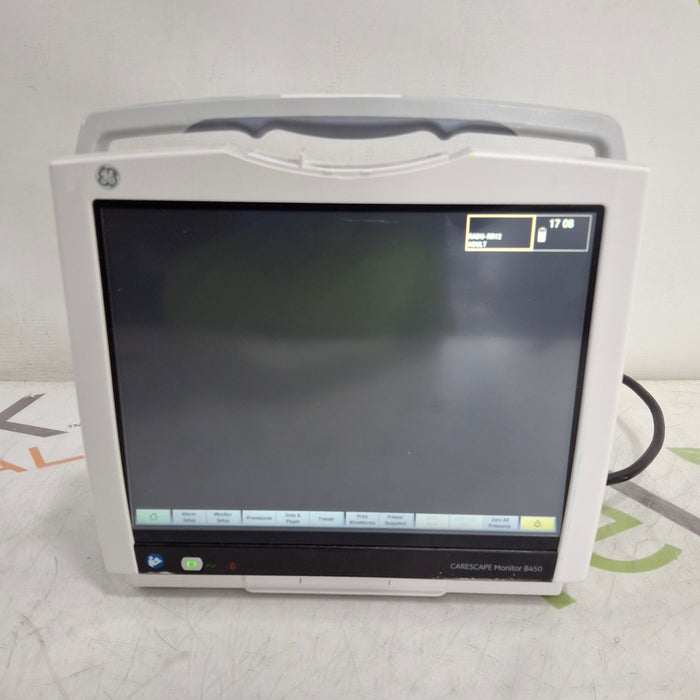 GE Healthcare Carescape B450 Critical Care Patient Monitor