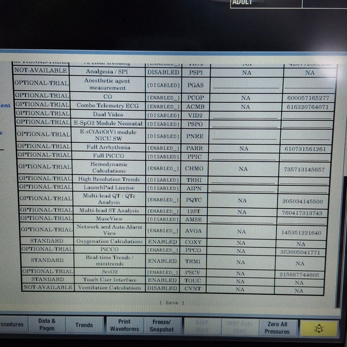 GE Healthcare Carescape B450 Critical Care Patient Monitor