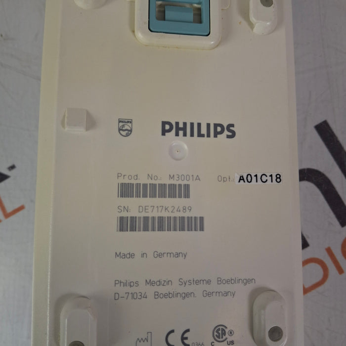 Philips M3001A-A01C18 Fast SpO2, NIBP, 12 lead ECG, Temp, IBP MMS Module