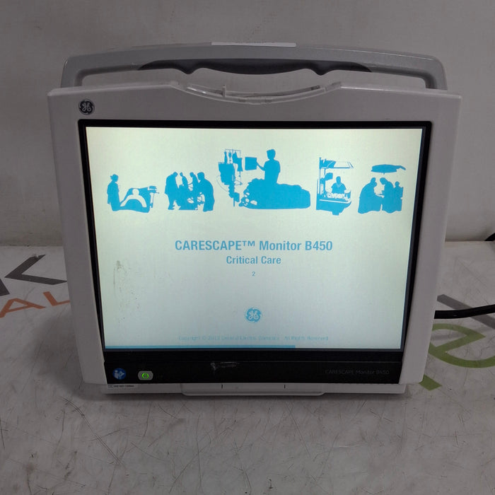 GE Healthcare Carescape B450 Critical Care Patient Monitor