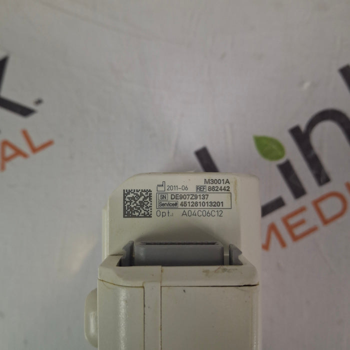 Philips M3001A-A04C06C12 OxiMax SpO2, NIBP, 12 Lead ECG, Temp, IBP MMS Module