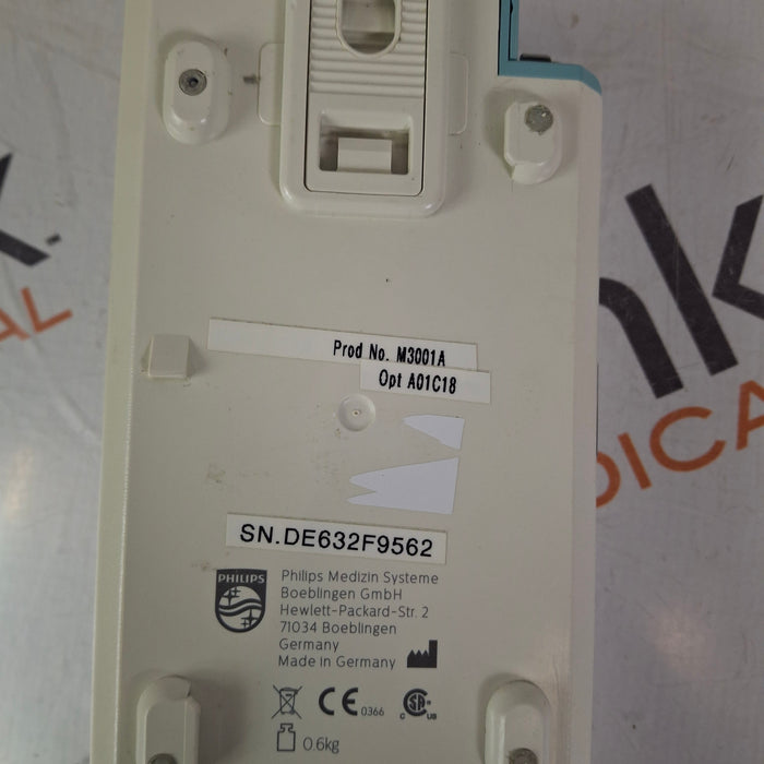 Philips M3001A-A01C18 Fast SpO2, NIBP, 12 lead ECG, Temp, IBP MMS Module