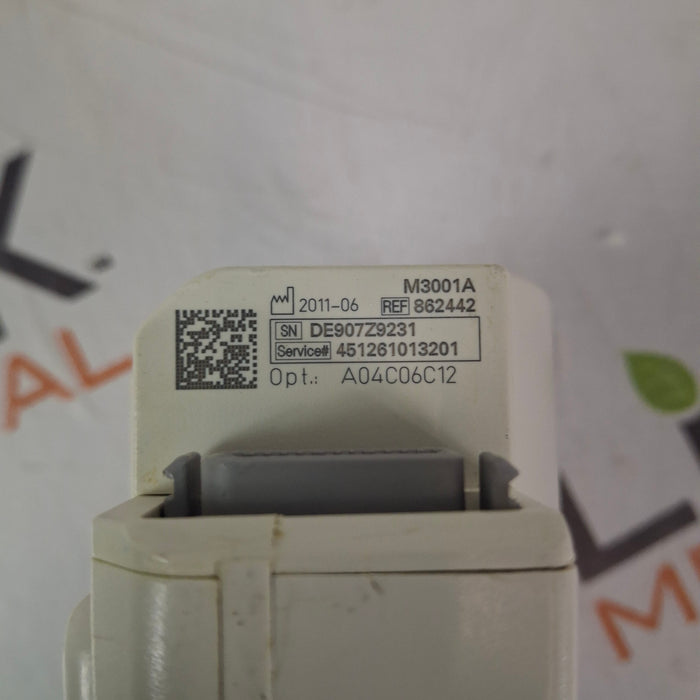 Philips M3001A-A04C06C12 OxiMax SpO2, NIBP, 12 Lead ECG, Temp, IBP MMS Module