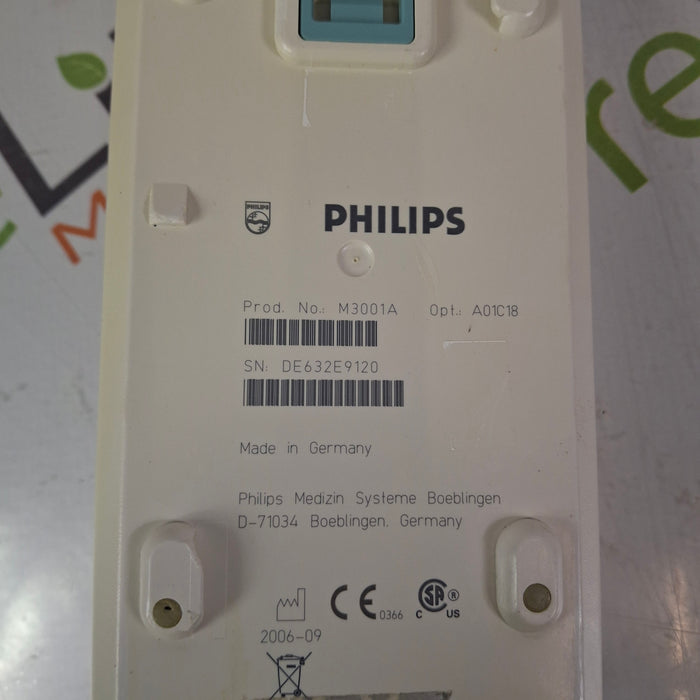 Philips M3001A-A01C18 Fast SpO2, NIBP, 12 lead ECG, Temp, IBP MMS Module
