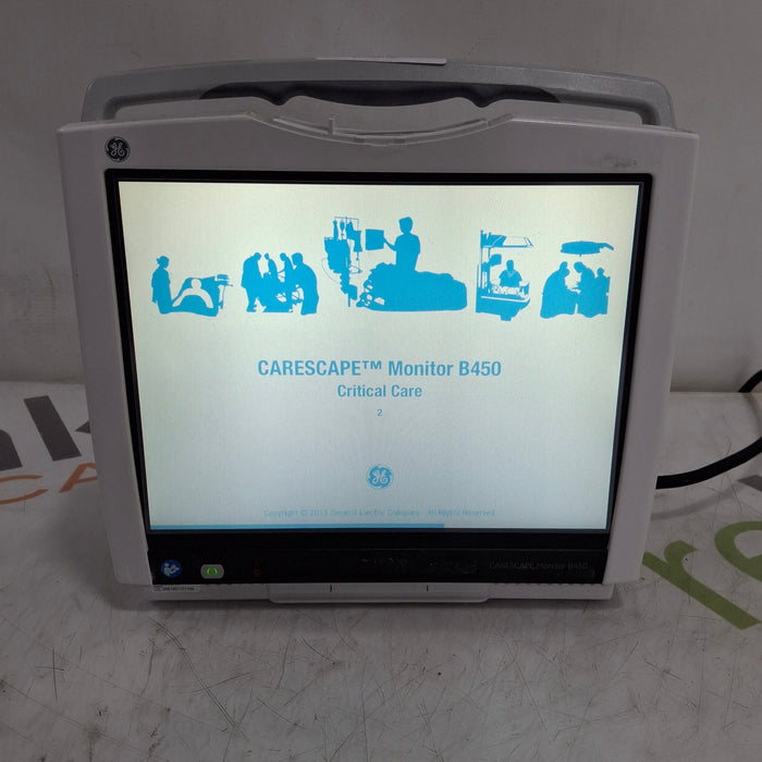 GE Healthcare Carescape B450 Critical Care Patient Monitor