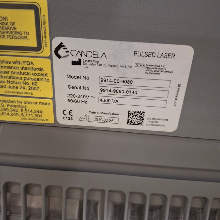 Candela Vbeam Prima Pulsed Laser