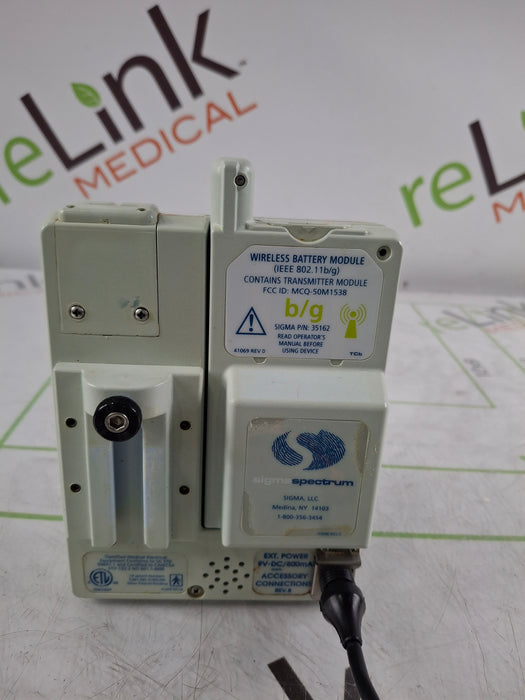 Baxter Sigma Spectrum 6.05.14 with B/G Battery Infusion Pump