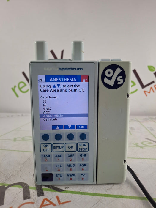 Baxter Sigma Spectrum 6.02.07 with A/B/G/N Battery Infusion Pump
