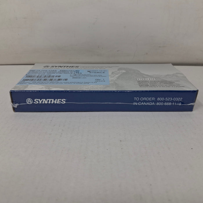 Synthes, Inc. 04.005.428S 4.0mm TI Locking Screw w/ T25 Stardrive 38mm F/IM Nail