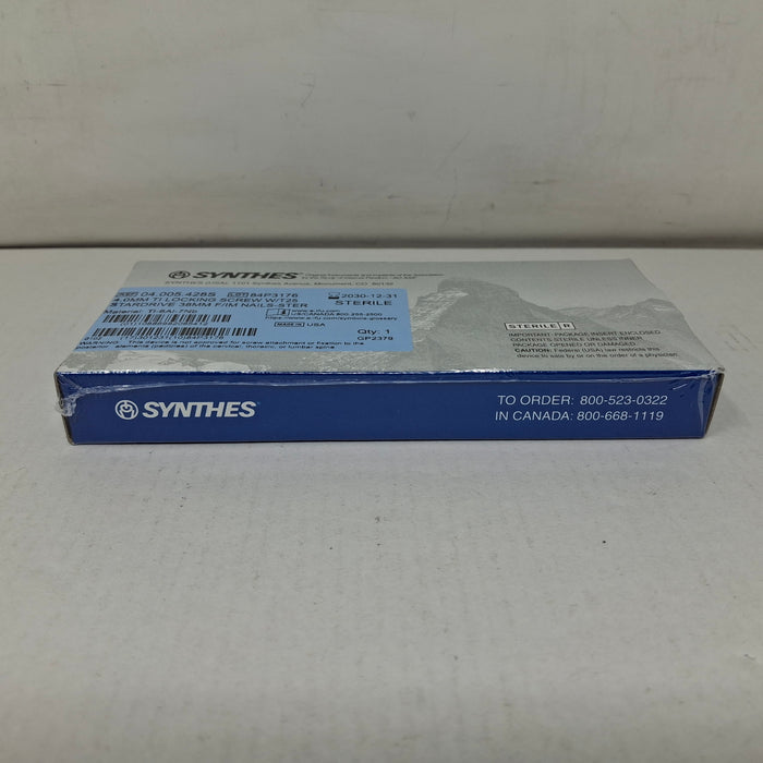 Synthes, Inc. 04.005.428S 4.0mm TI Locking Screw w/ T25 Stardrive 38mm F/IM Nail