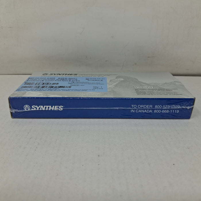 Synthes, Inc. 04.005.430S 4.0mm TI Locking Screw w/ T25 Stardrive 40mm F/IM Nail