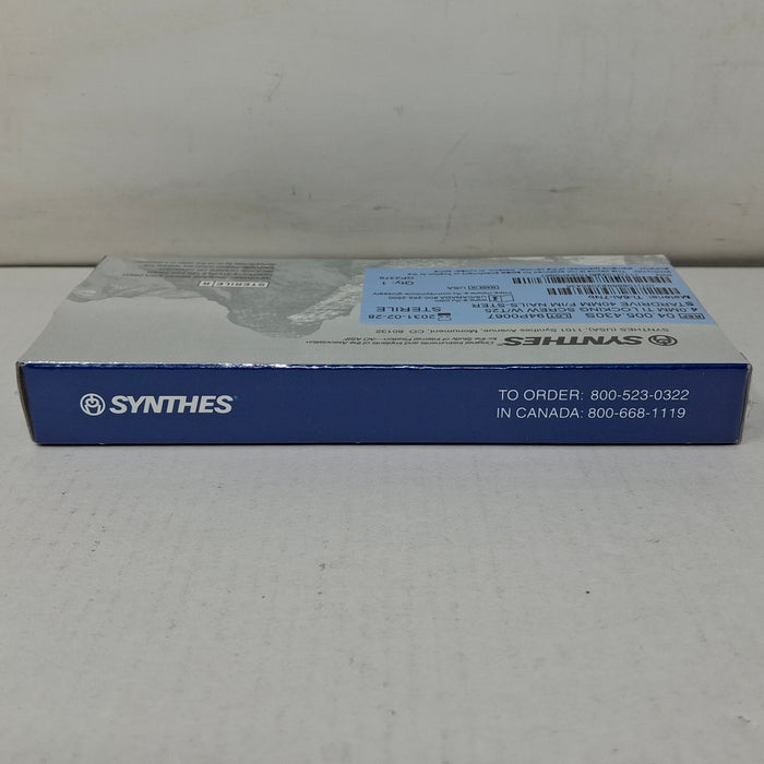 Synthes, Inc. 04.005.430S 4.0mm TI Locking Screw w/ T25 Stardrive 40mm F/IM Nail