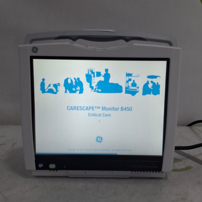 GE Healthcare Carescape B450 Critical Care Patient Monitor