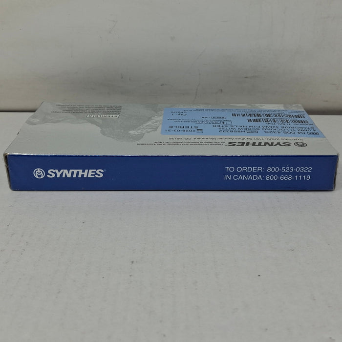 Synthes, Inc. 04.005.432S 4.0mm TI Locking Screw w/ T25 Stardrive 42mm F/IM Nail