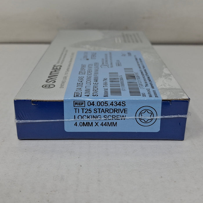 Synthes, Inc. 04.005.434S 4.0mm TI Locking Screw w/ T25 Stardrive 44mm F/IM Nail