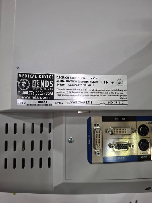 NDS Surgical Imaging SCWU26A1511 26" Medical Monitor