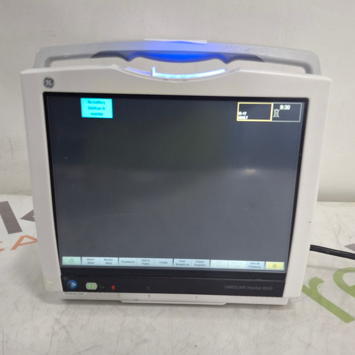 GE Healthcare Carescape B450 Critical Care Patient Monitor