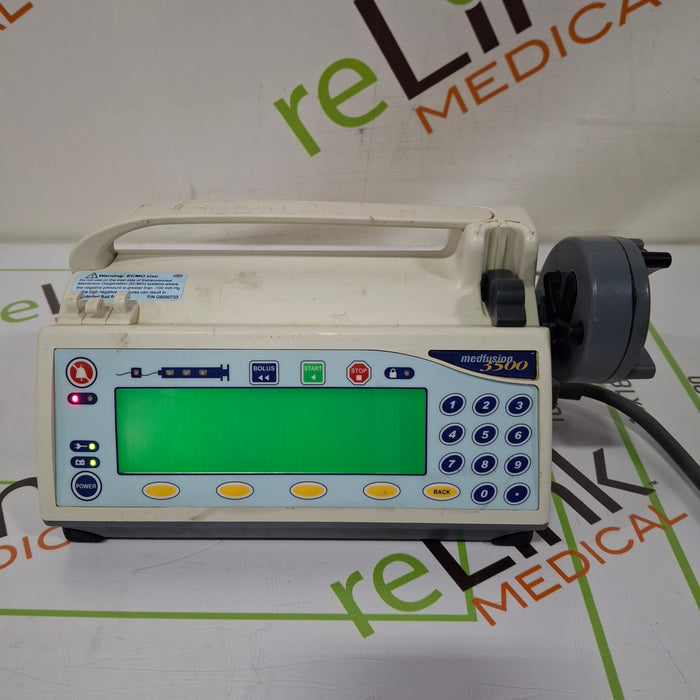 Smiths Medical Medfusion 3500 Syringe Infusion Pump
