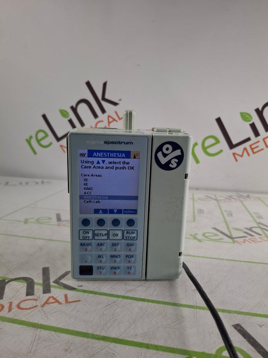 Baxter Sigma Spectrum 6.05.13 with B/G Battery Infusion Pump