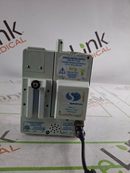 Baxter Sigma Spectrum 6.05.13 with B/G Battery Infusion Pump