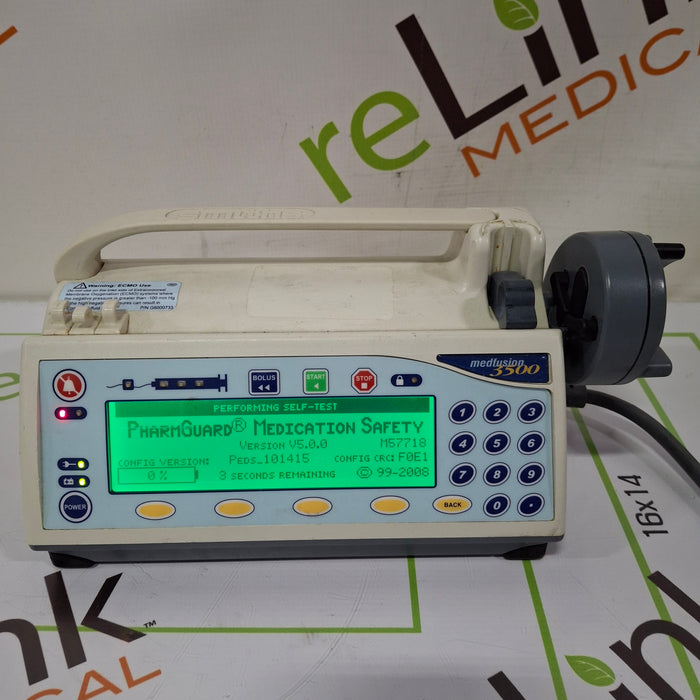 Smiths Medical Medfusion 3500 Version 5 Syringe Infusion Pump