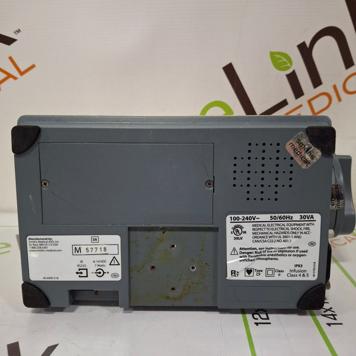 Smiths Medical Medfusion 3500 Version 5 Syringe Infusion Pump