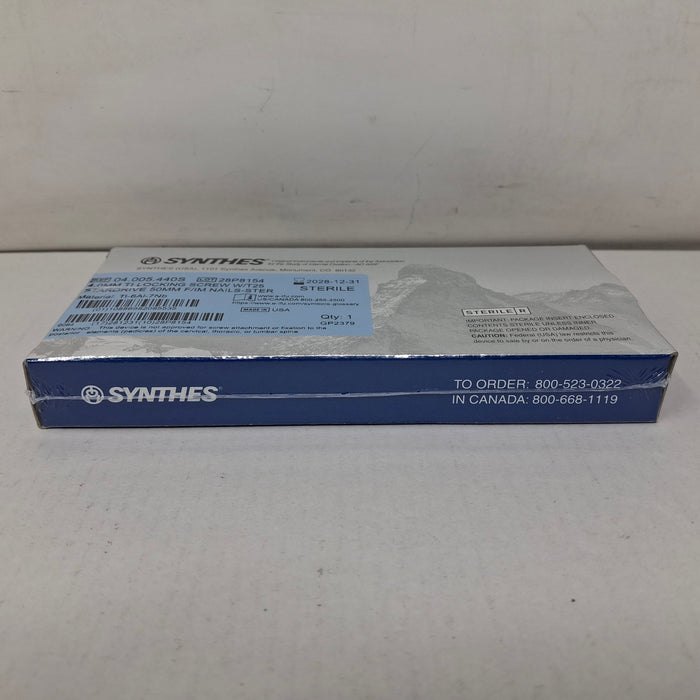 Synthes, Inc. 04.005.440S 4.0mm TI Locking Screw w/ T25 Stardrive 50mm F/IM Nail