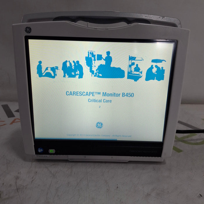 GE Healthcare Carescape B450 Critical Care Patient Monitor