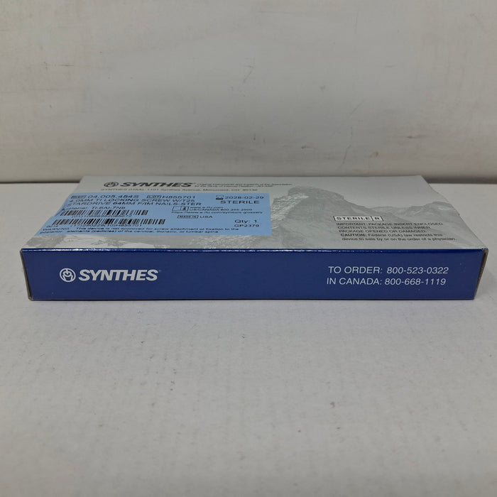 Synthes, Inc. 04.005.454S 4.0mm TI Locking Screw w/ T25 Stardrive 64mm F/IM Nail